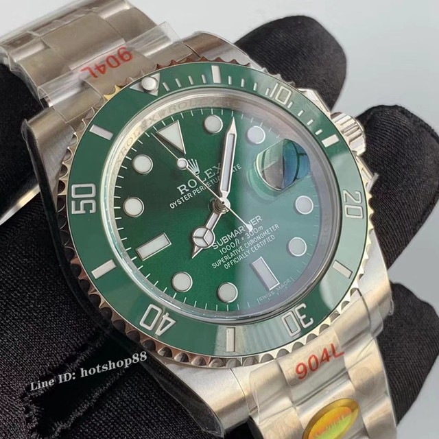 劳力士手表 NOOB绿水鬼 Rolex顶级复刻机械男表 gjs1529